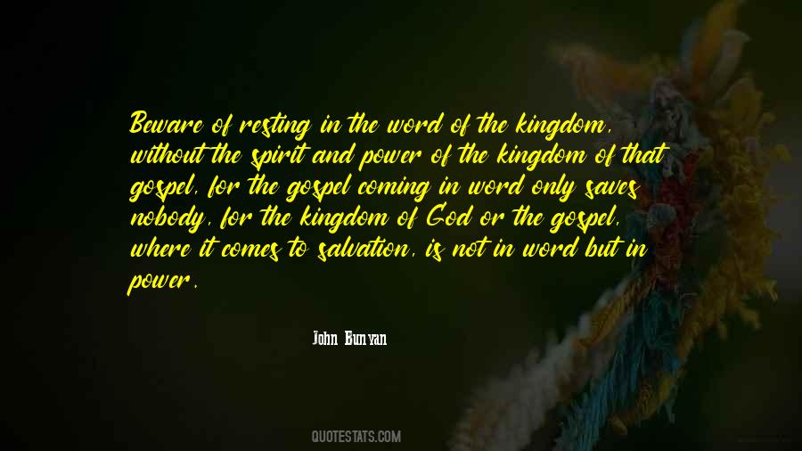 Quotes About The Power Of God's Word #214467