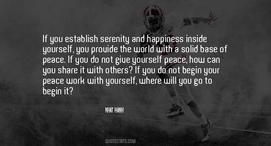 Quotes About Serenity And Happiness #659763