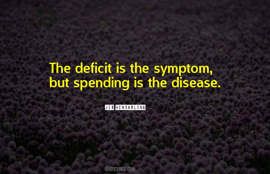 Quotes About Deficit #1033077