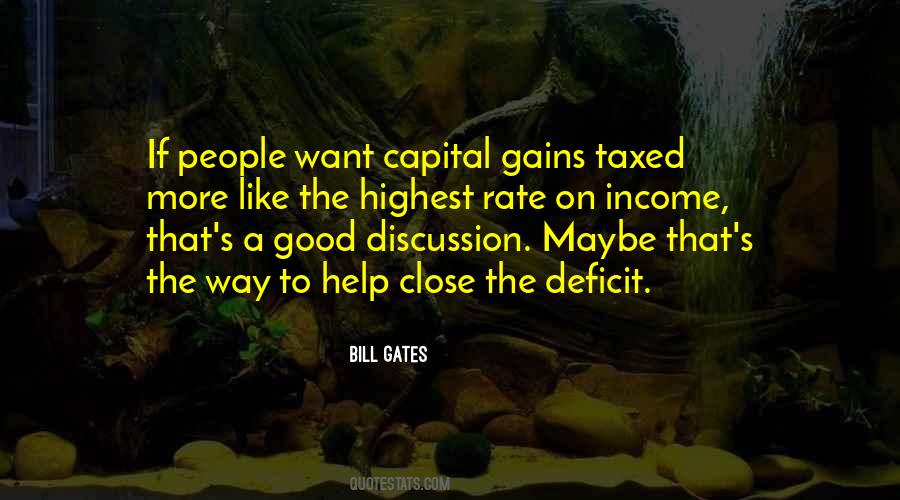 Quotes About Deficit #1119125