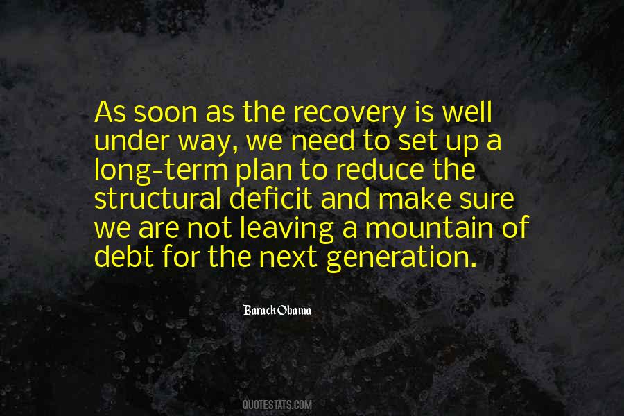 Quotes About Deficit #1294041