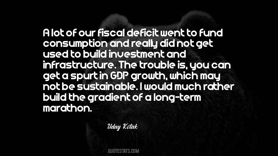 Quotes About Deficit #941062