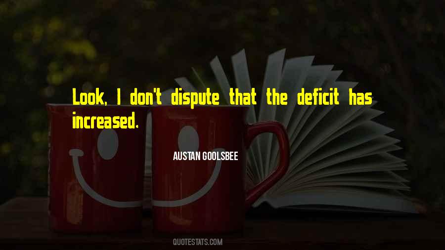 Quotes About Deficit #943865