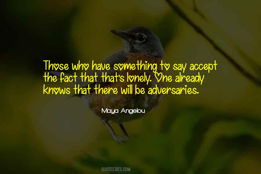 Quotes About Adversaries #273232
