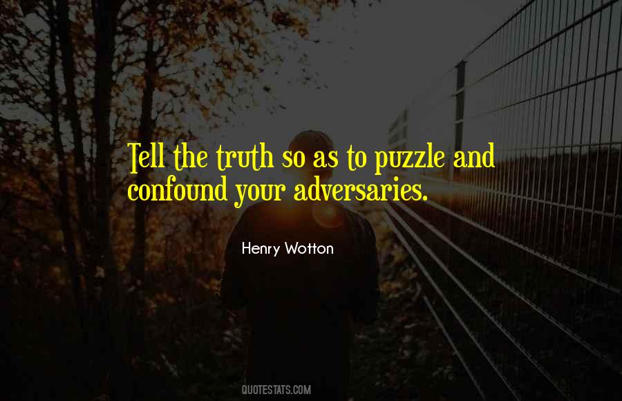 Quotes About Adversaries #620766