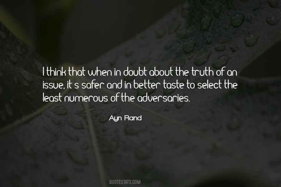 Quotes About Adversaries #720909