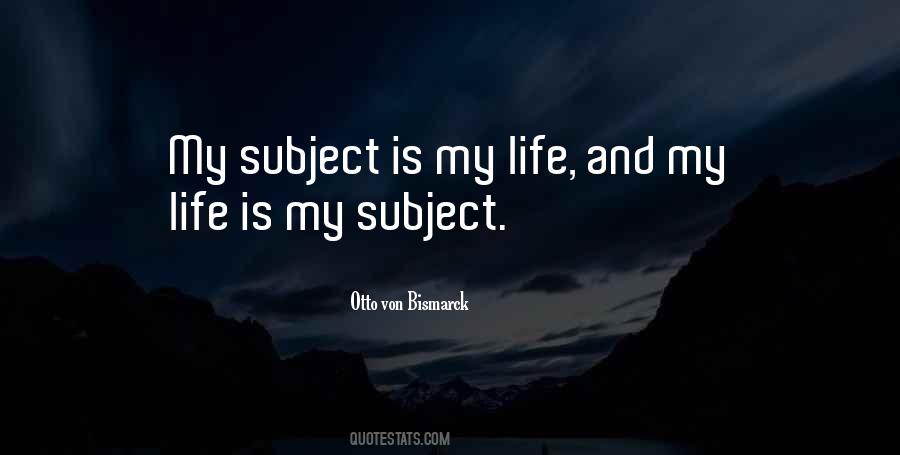 Quotes About Bismarck #458220