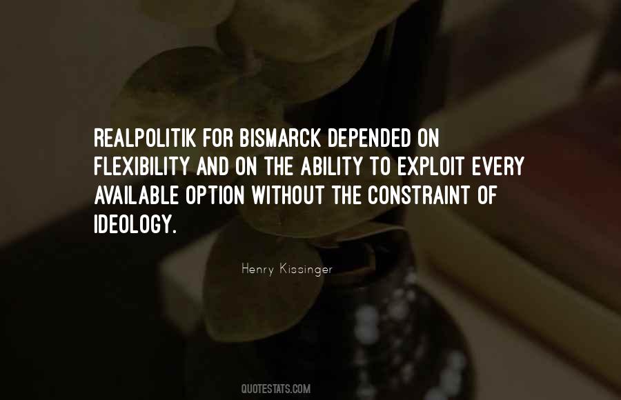 Quotes About Bismarck #935468