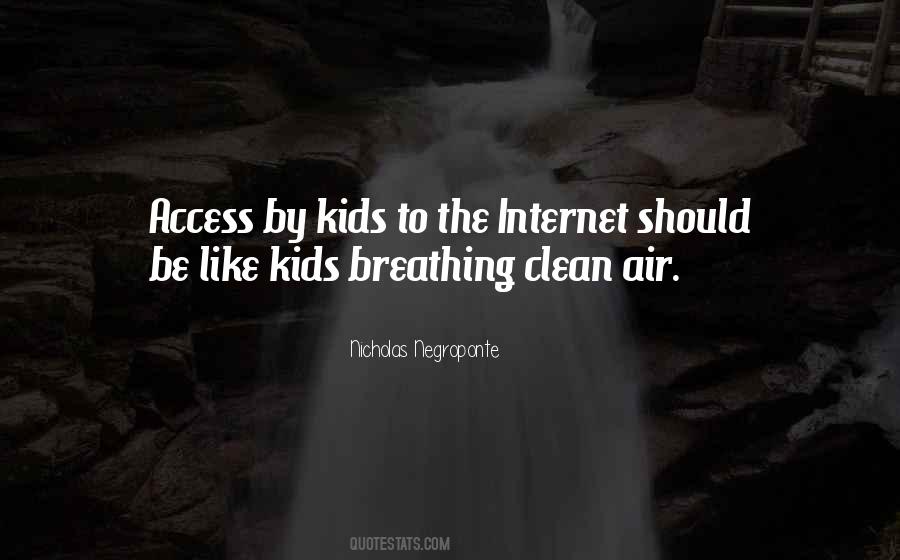 Quotes About Breathing Clean Air #905561