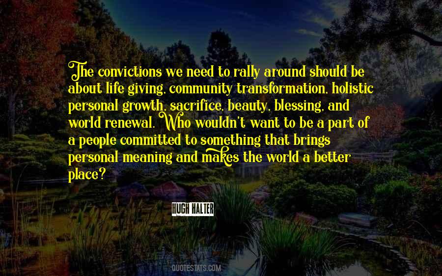Quotes About Community Growth #1714178