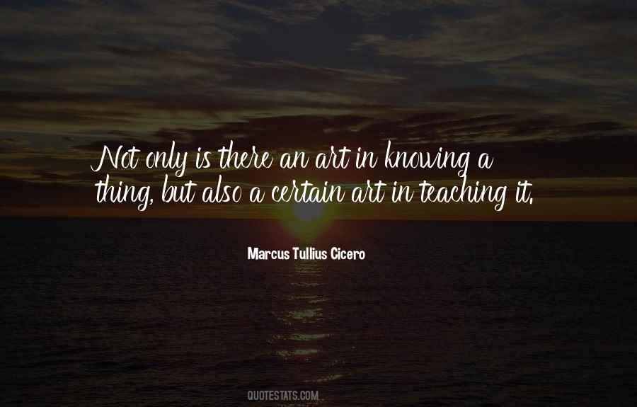 Quotes About Teaching Art #1752280