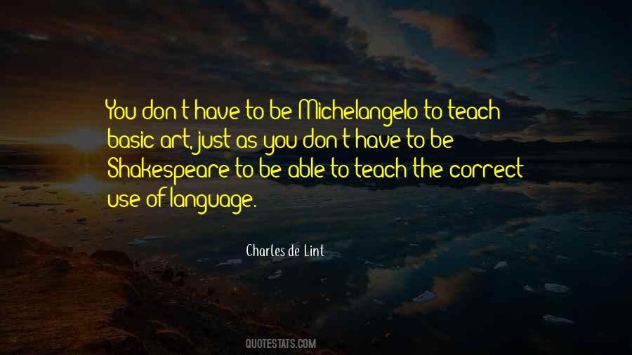 Quotes About Teaching Art #1797133