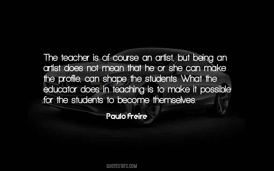 Quotes About Teaching Art #1829534