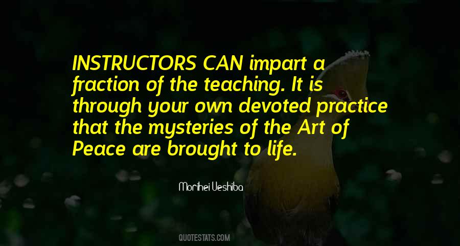 Quotes About Teaching Art #278391