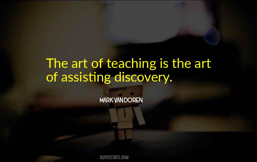 Quotes About Teaching Art #635083