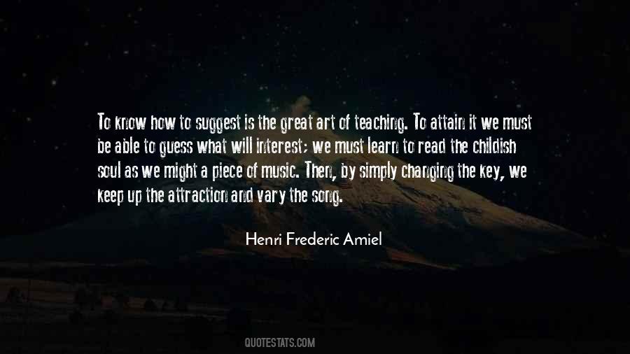 Quotes About Teaching Art #974120