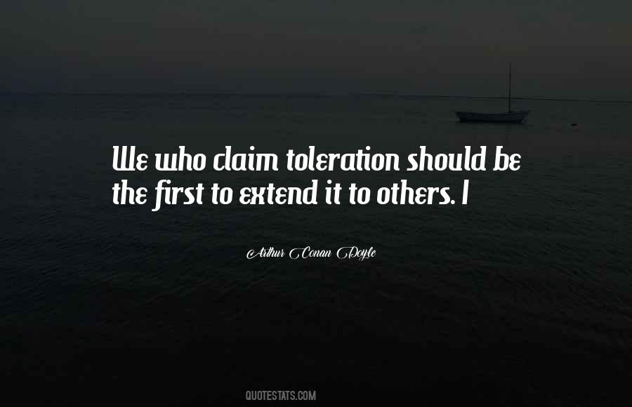 Quotes About Toleration #237046