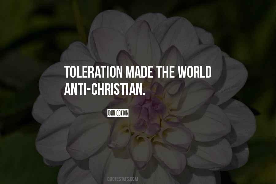 Quotes About Toleration #540434