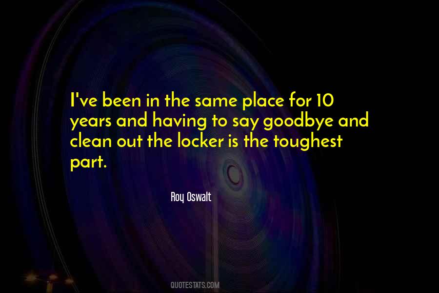 Quotes About To Say Goodbye #901269