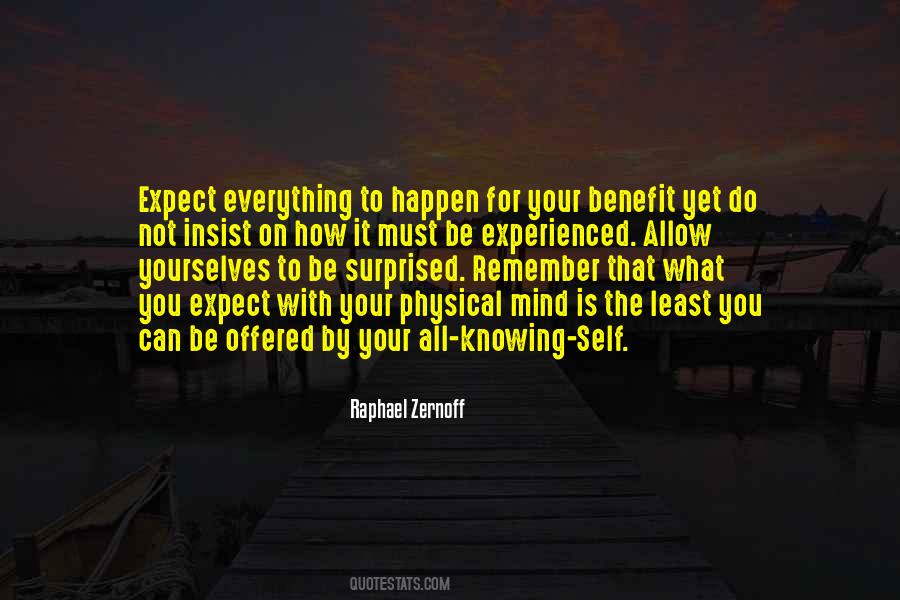 What You Expect Quotes #1230642