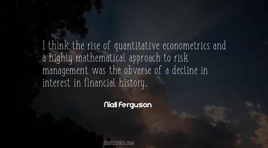 Quotes About Econometrics #193659
