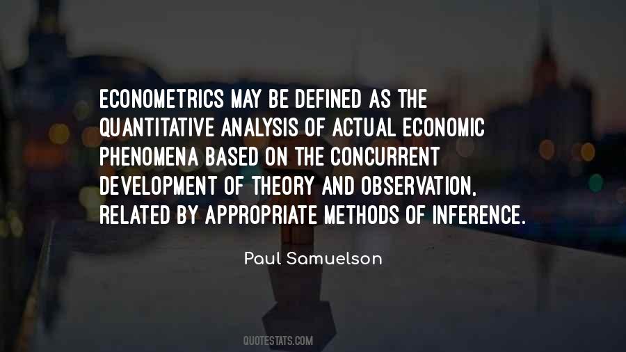 Quotes About Econometrics #6891
