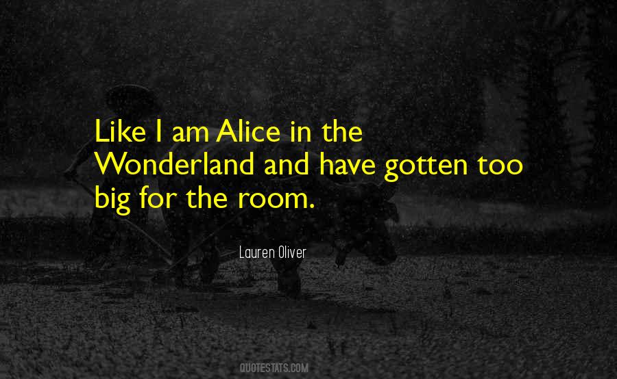 Wonderland Alice Quotes #43793