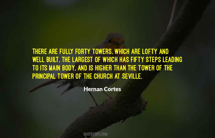 Quotes About Church Towers #1119819