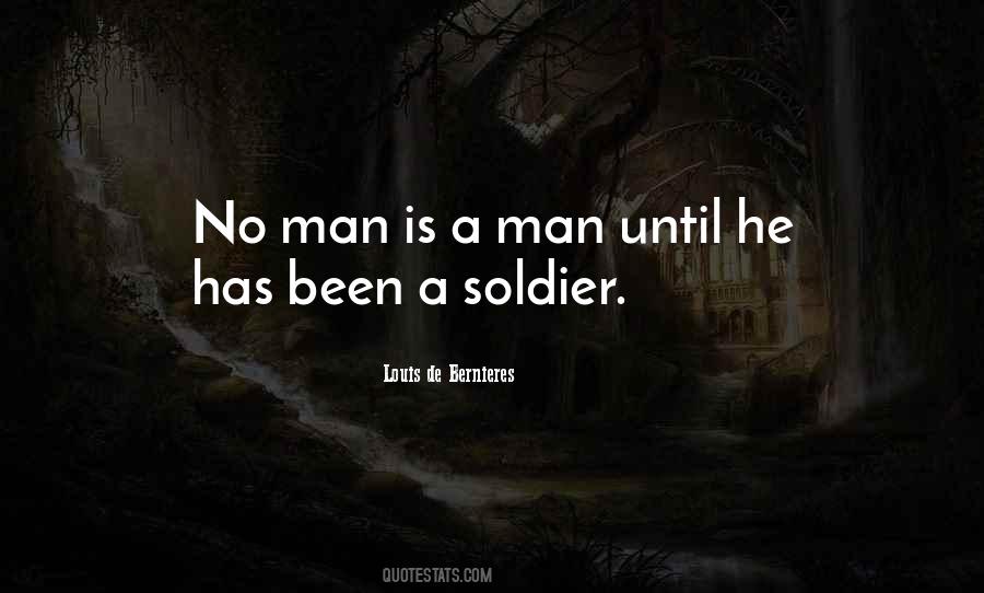 Man Is A Man Quotes #1727250