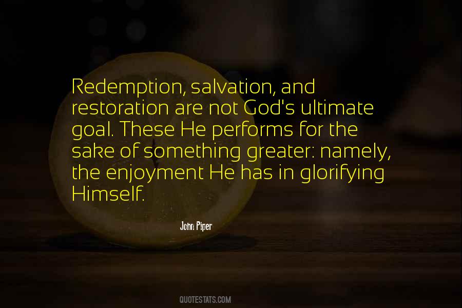 Quotes About Restoration #1278309