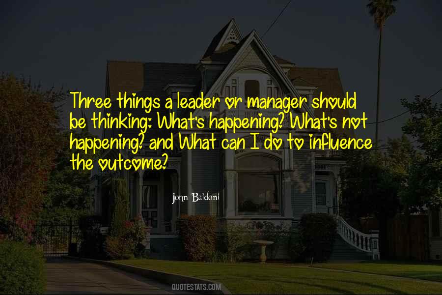 Quotes About Leader And Manager #1130439