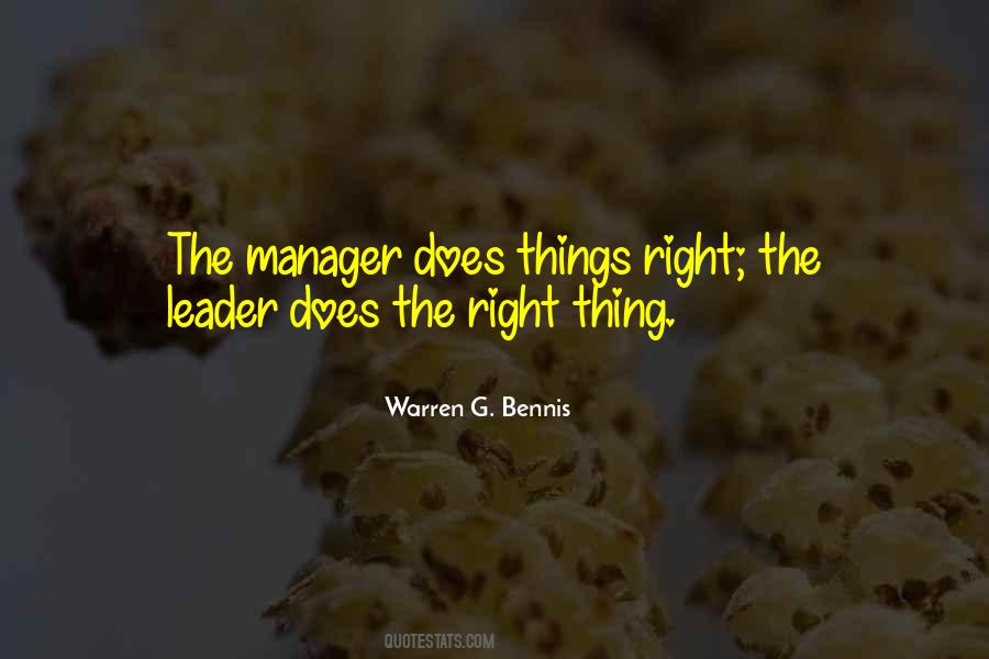 Quotes About Leader And Manager #319061