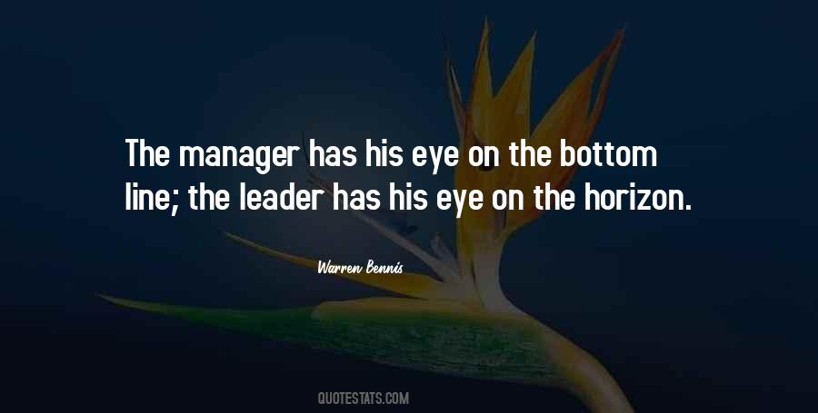 Quotes About Leader And Manager #608340
