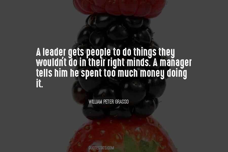 Quotes About Leader And Manager #835712