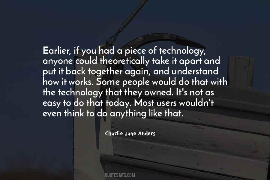 Quotes About Technology Today #1005170