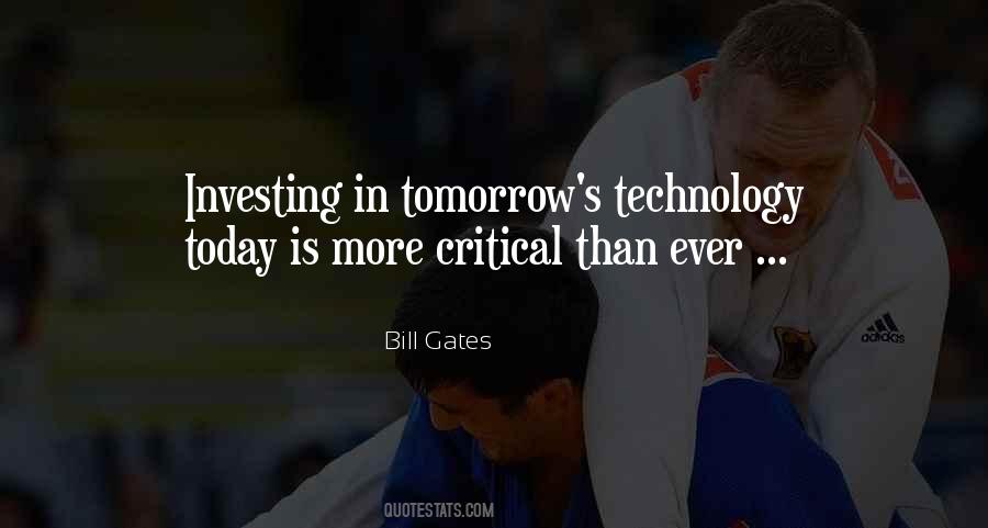 Quotes About Technology Today #22598