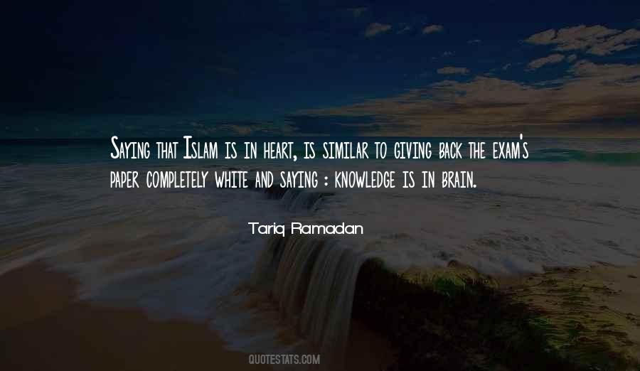 Quotes About Knowledge Islam #1465242