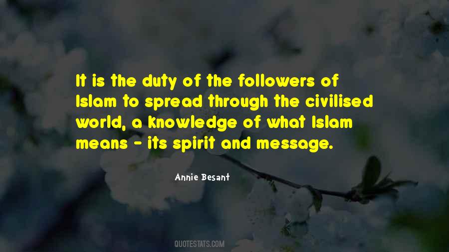 Quotes About Knowledge Islam #1666455