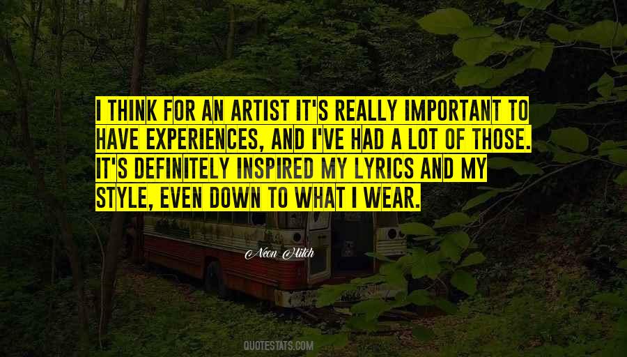 Quotes About An Artist #1715600