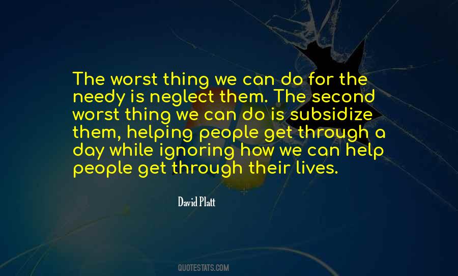 Quotes About Helping The Needy #1088318