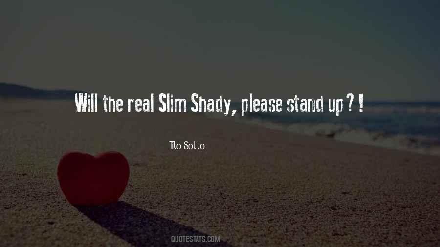 Quotes About Slim Shady #1484313