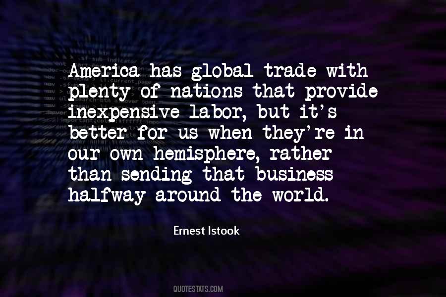 Quotes About Global Trade #1452007