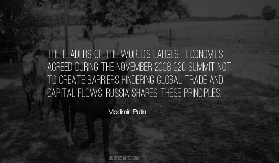 Quotes About Global Trade #362897