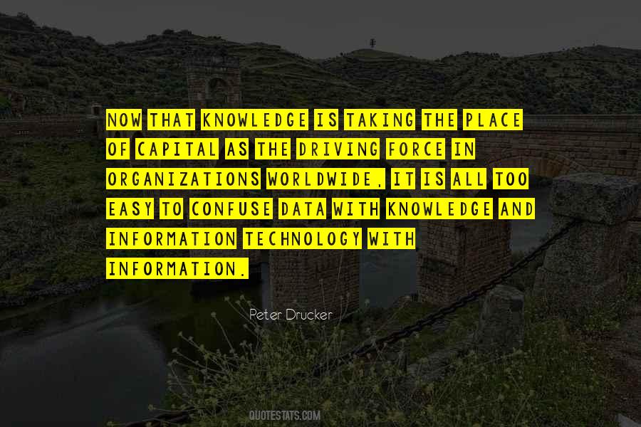 Quotes About Data And Knowledge #1088649