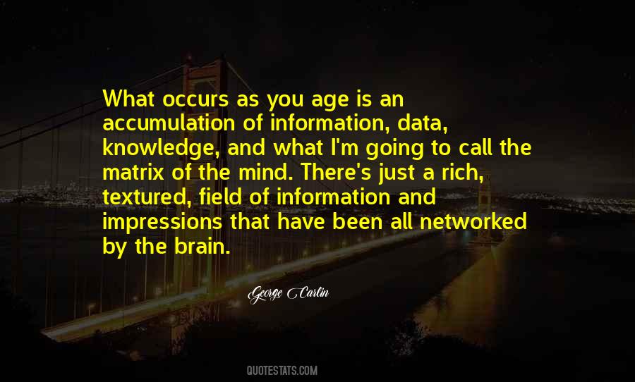 Quotes About Data And Knowledge #1319661