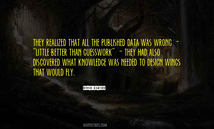 Quotes About Data And Knowledge #1727707