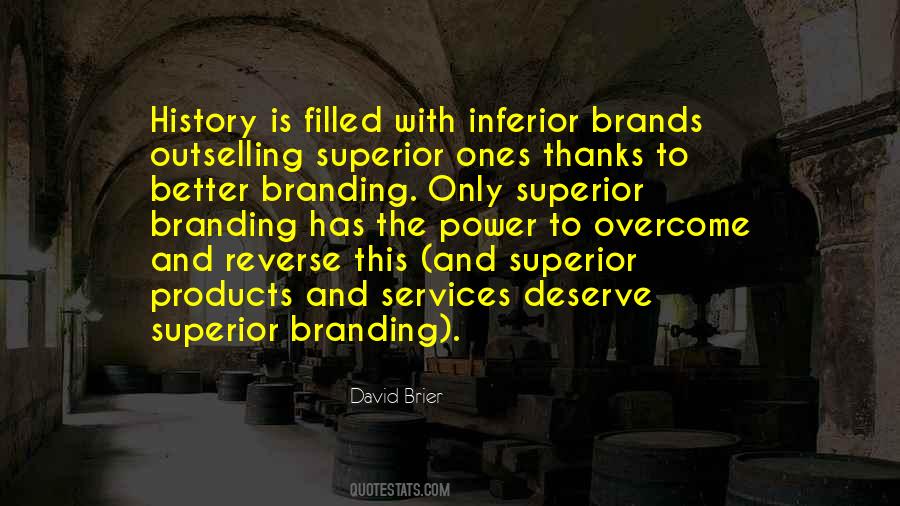 Quotes About Brands #1128674