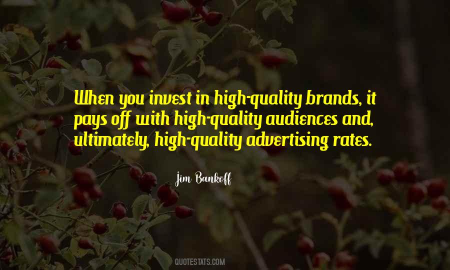 Quotes About Brands #1200122