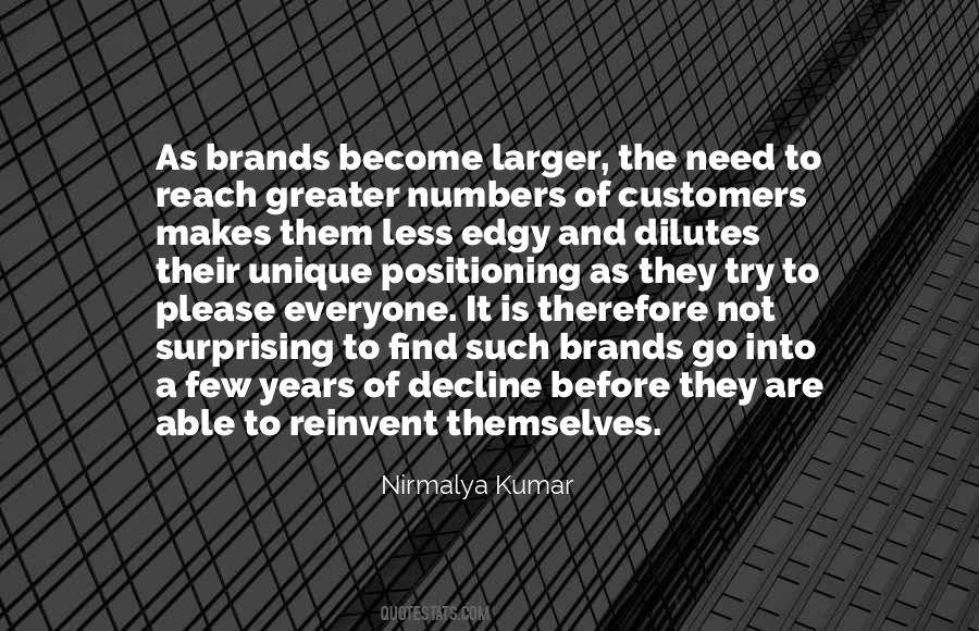 Quotes About Brands #1328297