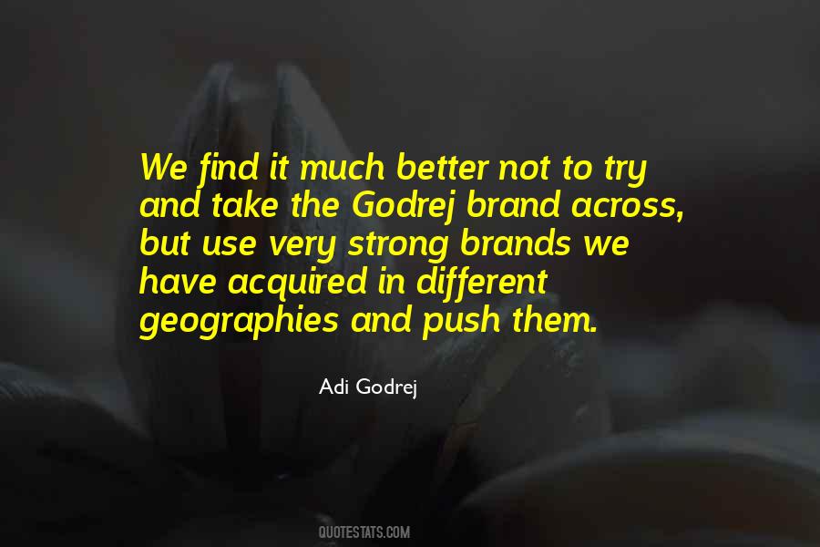 Quotes About Brands #1472400